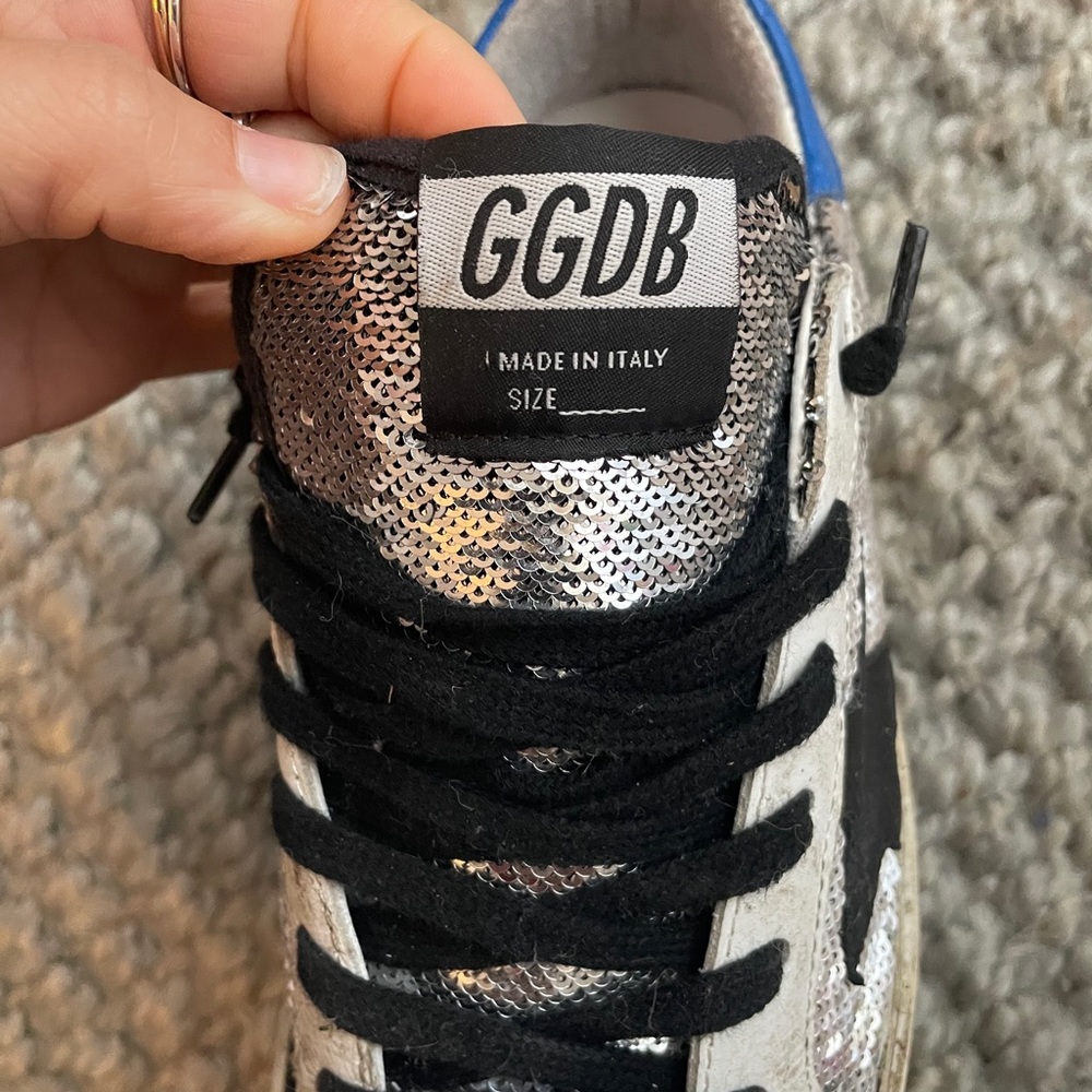 Sequin Platform Golden Goose - Picture 4 of 9